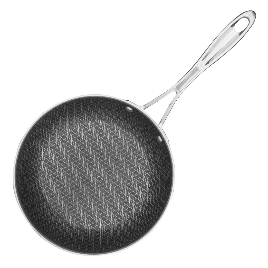 GP187 Vogue Tri-Shield Roestvrijstalen Koekenpan met Clad Coating, 20 cm