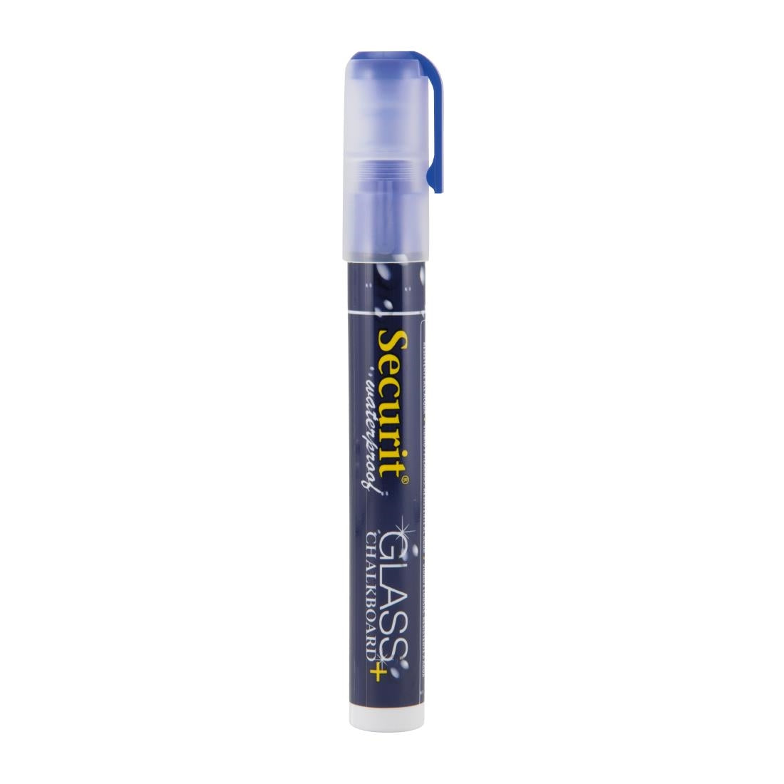 CU775 Securit Waterproof krijtstift (Glas + Krijtbord) in blauw met 2-6mm penpunt