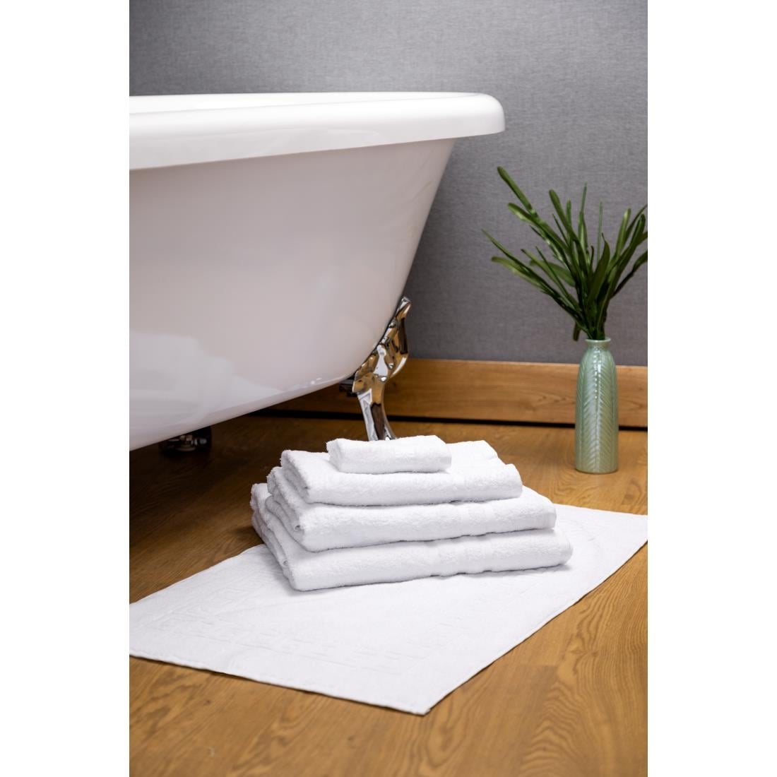 HR078 Mitre Comfort Nova Handdoek Wit 50x90cm