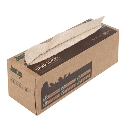 HY595 Jantex Green 100% Gerecycled Handdoek 1Ltraag 100 Vel 36 stuks