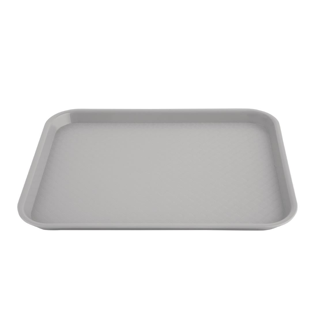 DP217 Olympia Kristallon polypropyleen dienblad grijs 34,5x26,5cm