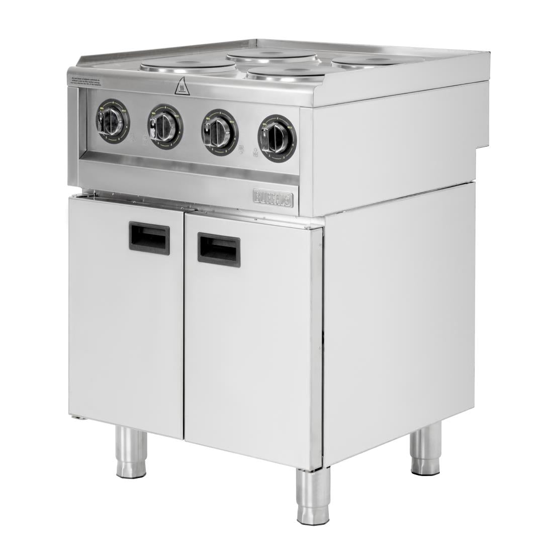 SA801 Buffalo 600 Serie Vrijstaand 4 Plaats Elektrische Kookplaat 7kW