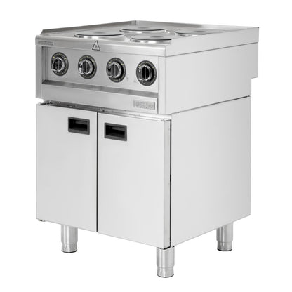 SA801 Buffalo 600 Serie Vrijstaand 4 Plaats Elektrische Kookplaat 7kW