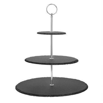 GF991 Olympia leistenen etagère met 3 lagen