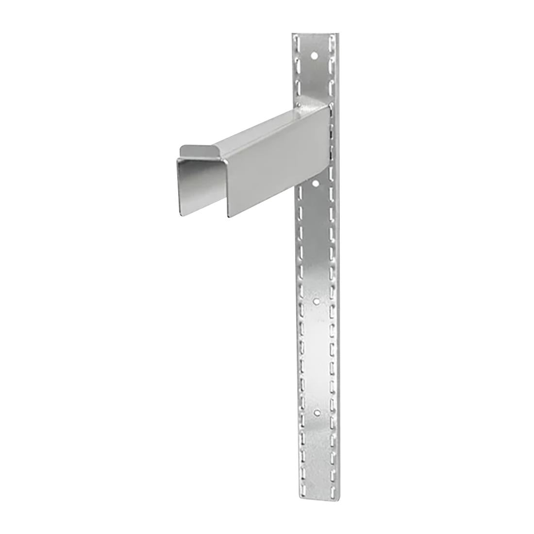 HZ750 Gastro-M Complete wandplank 1 niveau 100x40cm - volledige montageset (excl. schroeven)
