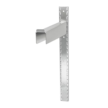 HZ750 Gastro-M Complete wandplank 1 niveau 100x40cm - volledige montageset (excl. schroeven)