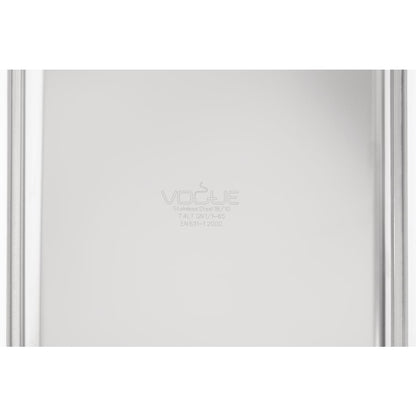 DW433 Vogue heavy-duty RVS GN 1/1 bak 65mm