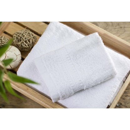 HR083 Mitre Comfort Nova Face Cloth White (10 Pack)