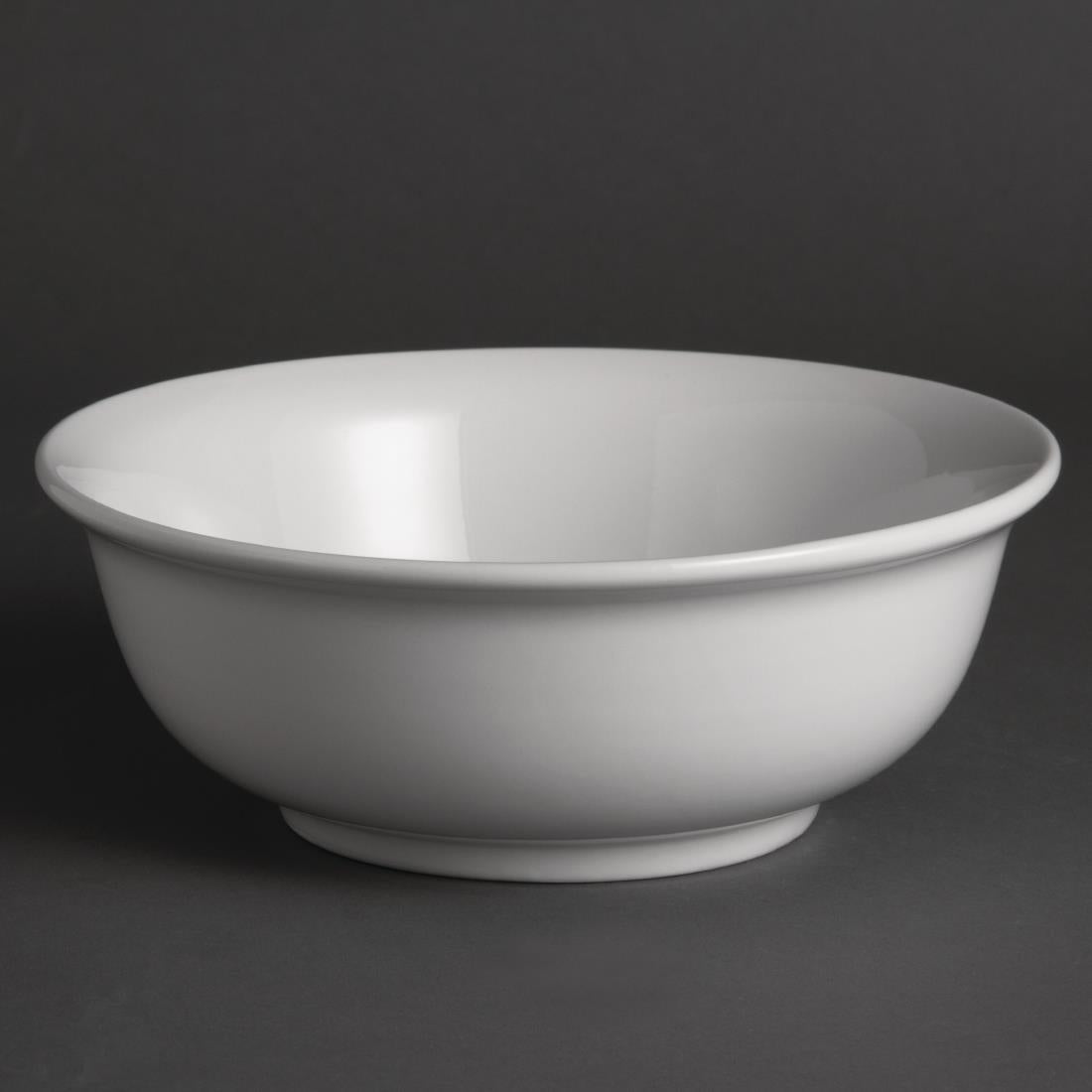 W428 Olympia Whiteware Saladeschaal 20cm (6 Stuks)