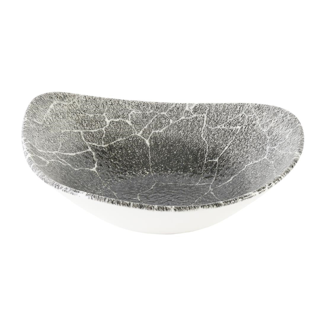 DX812 Churchill Kintsugi Reverse Quartz Black Lotus Kom 22.9cm (12 stuks)