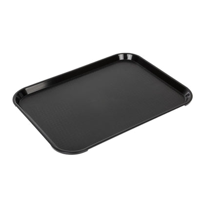 DE312 Cambro polypropyleen fastfood dienblad zwart 410mm