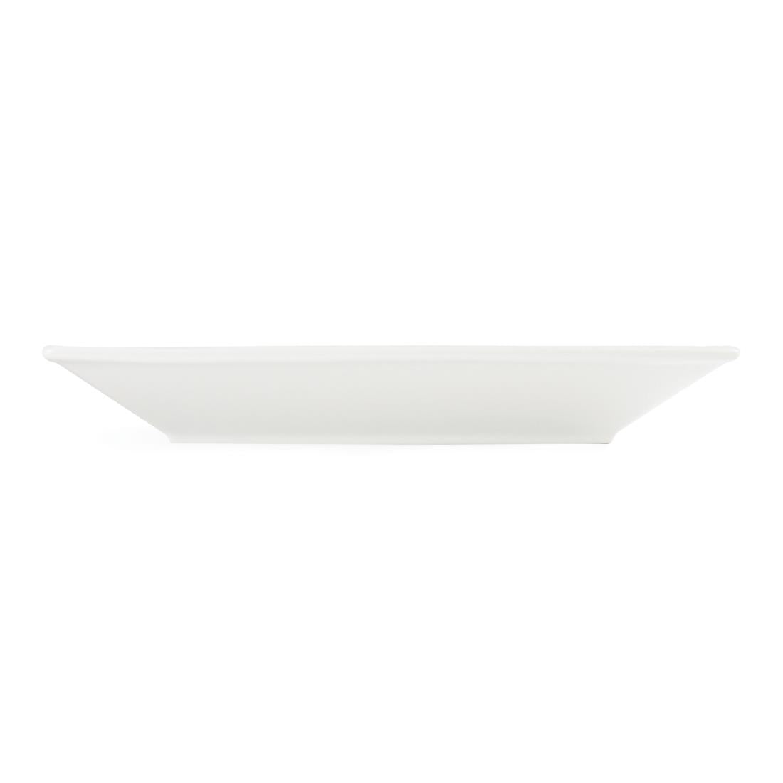 C360 Olympia Whiteware vierkant bord 25cm (6 stuks)