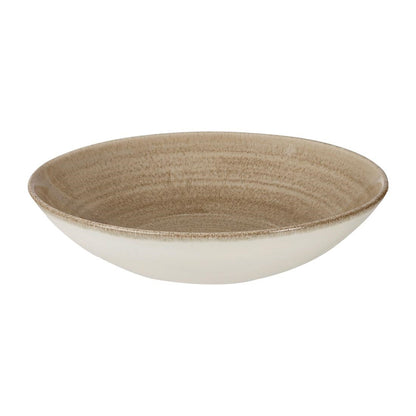 HC791 Churchill Stonecast Patina Antique Taupe Coupe Evolve Coupe Bord 32.4cm (7 stuks)