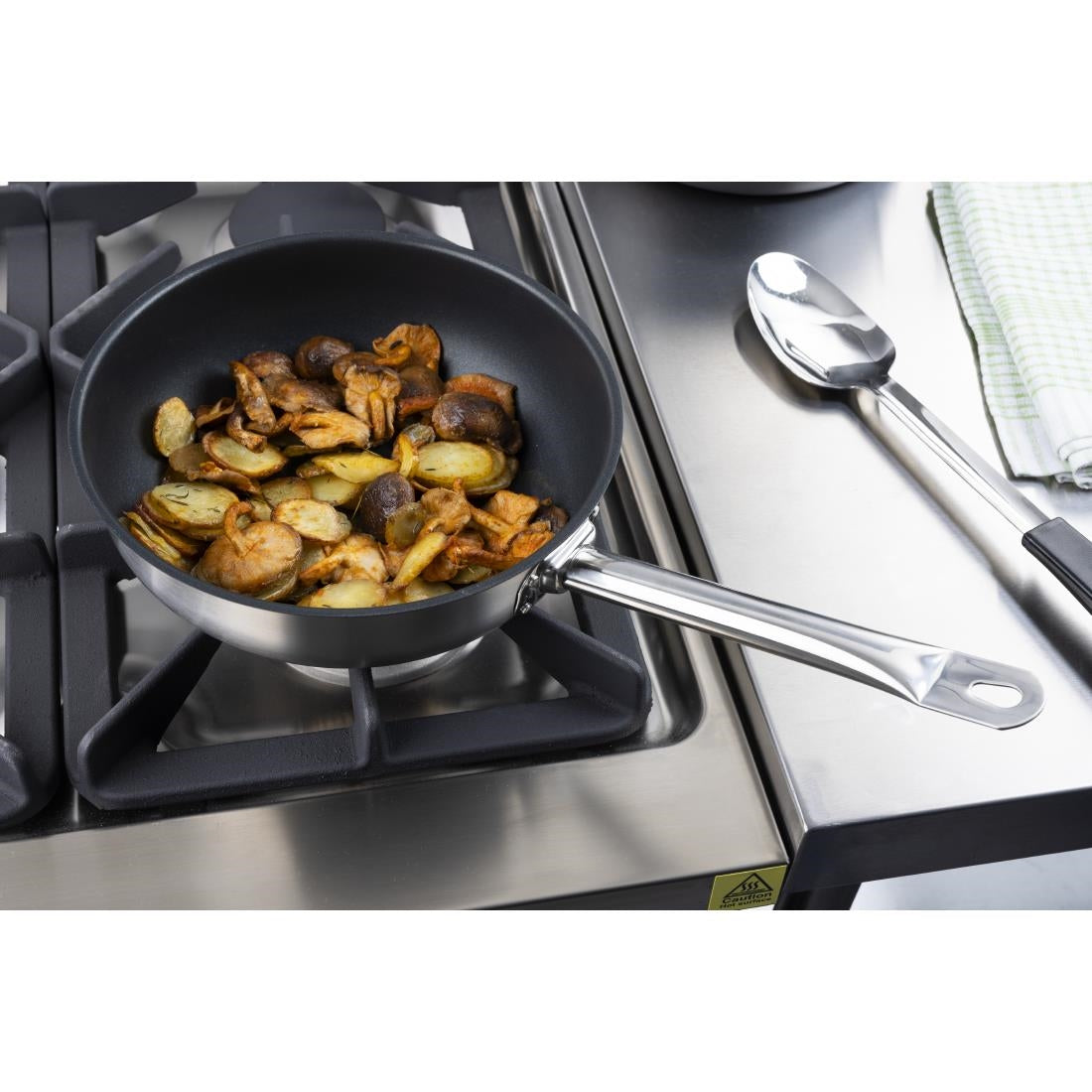 FC099 Vogue Platinum Plus RVS anti-aanbak inductie sauteuse 24cm