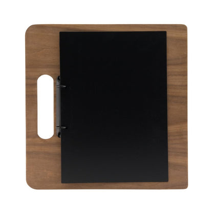 CU930 Securit Walnut range menukaart Snijplank met ringband