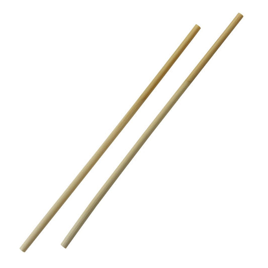 HU493 Sier Disposables Rechte Rietje ø 6-8 mm / 25cm (50 stuks)