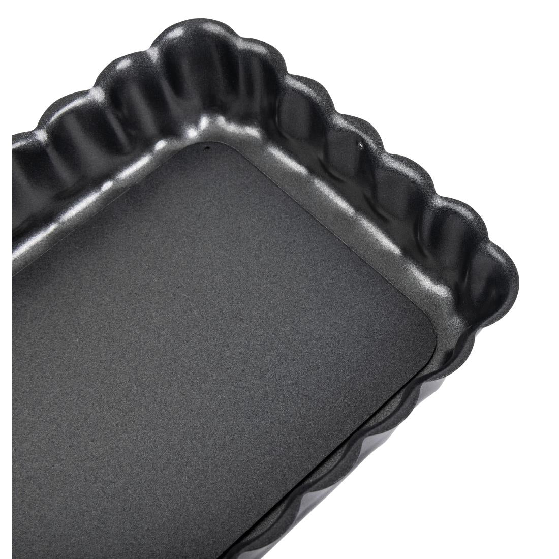CY117 De Buyer rechthoekige anti-kleef taartvorm met losse bodem 35,6cm
