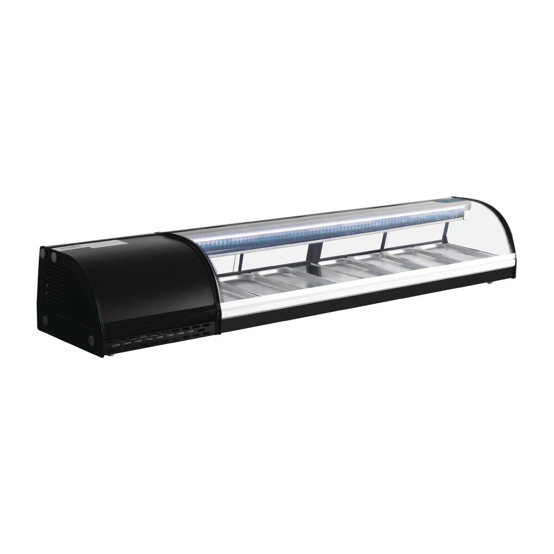 DA539 Polar G-serie gekoelde sushivitrine 7x GN 1/3