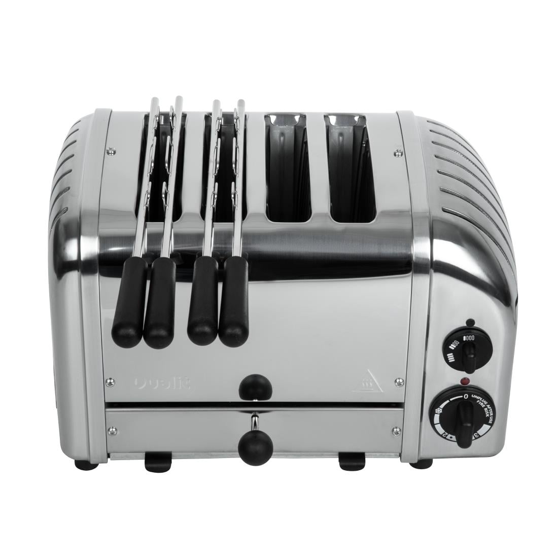 L139 Dualit Vario 2x2 combi broodrooster 4 sleuven RVS 42174