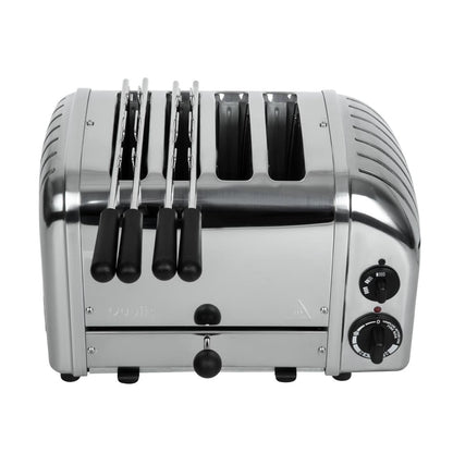 L139 Dualit Vario 2x2 combi broodrooster 4 sleuven RVS 42174
