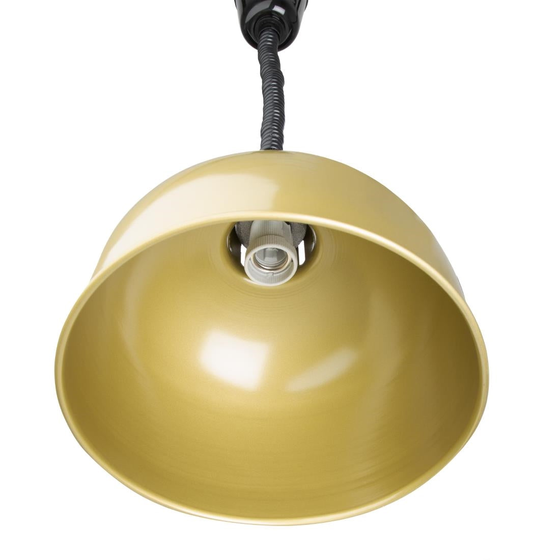 DY462 Buffalo brede uitschuifbare hittelamp goudkleur