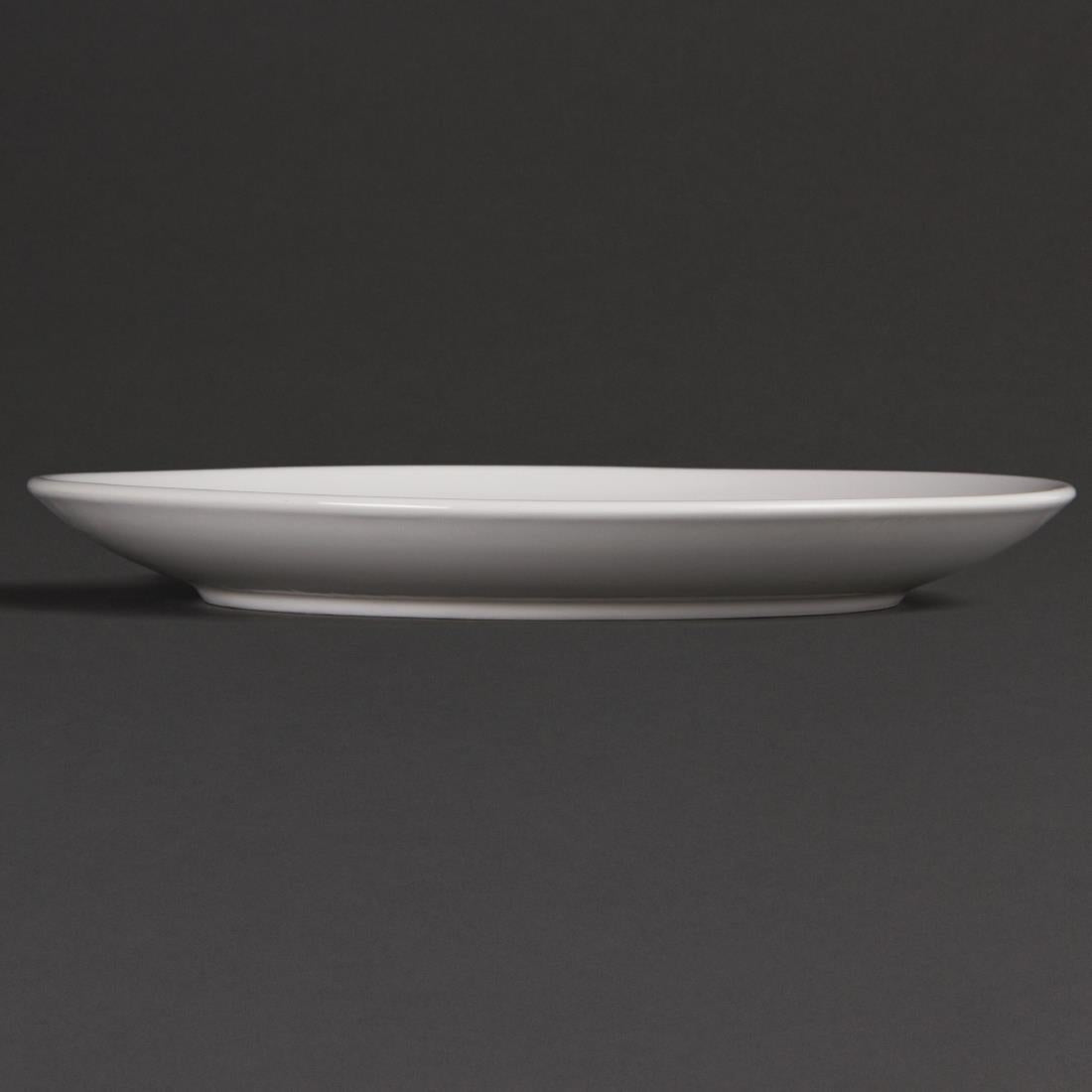 U079 Olympia Whiteware Coupeborden 25cm (12 Stuks)