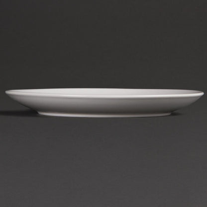 U079 Olympia Whiteware Coupeborden 25cm (12 Stuks)