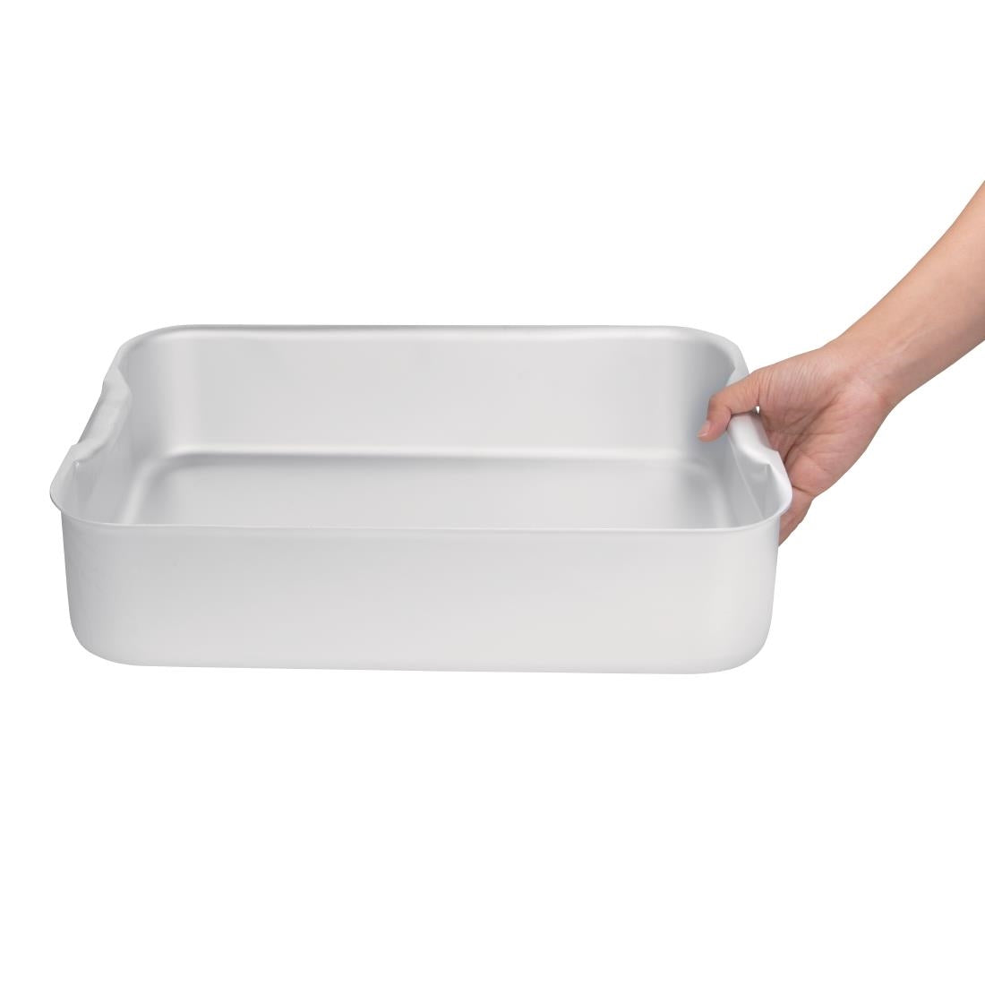 K412 Vogue extra diepe aluminium braadslede 42cm