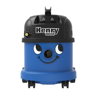 HU485 Numatic Sproei-Extractiemachine Stofzuiger Henry Wash Hvw370 Blauw Met Kit As6