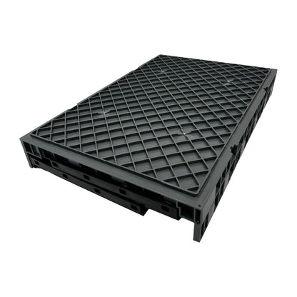 DX997 Vogue Kunststof Opvouwbare Transport Opbergkrat 594X396X353Mm
