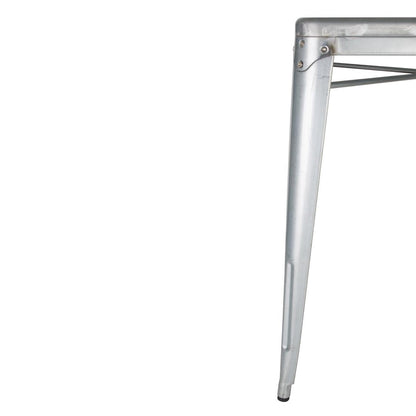 GC866 Bolero Bistro gegalvaniseerd stalen tafel vierkant 668mm