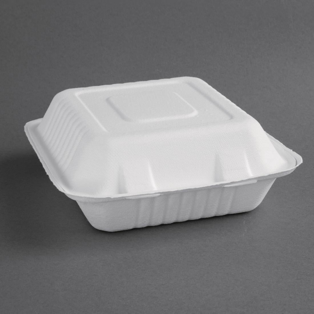 FC525 Fiesta Compostable composteerbare bagasse voedseldozen 223mm (200 stuks)