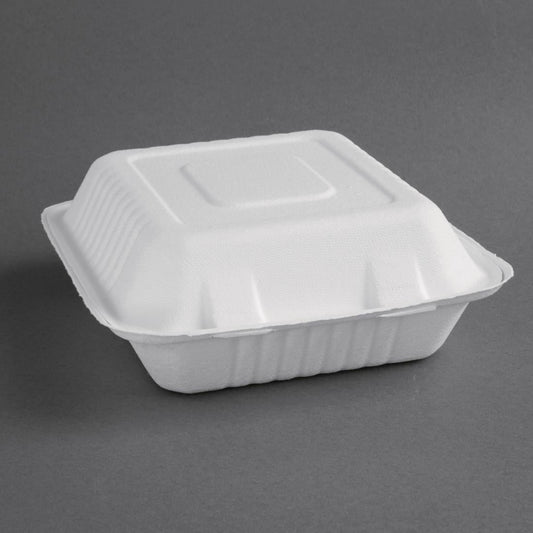 FC525 Fiesta Compostable composteerbare bagasse voedseldozen 223mm (200 stuks)