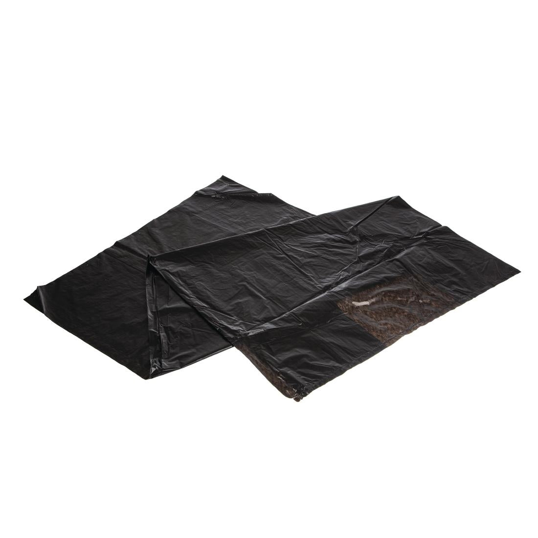 GK688 Jantex vuilniszakken zwart 70L / 10kg (200 stuks)