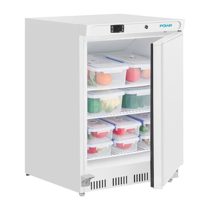 PC001 Polar C-Serie Onderbouw Koelkast Wit - 150Ltr