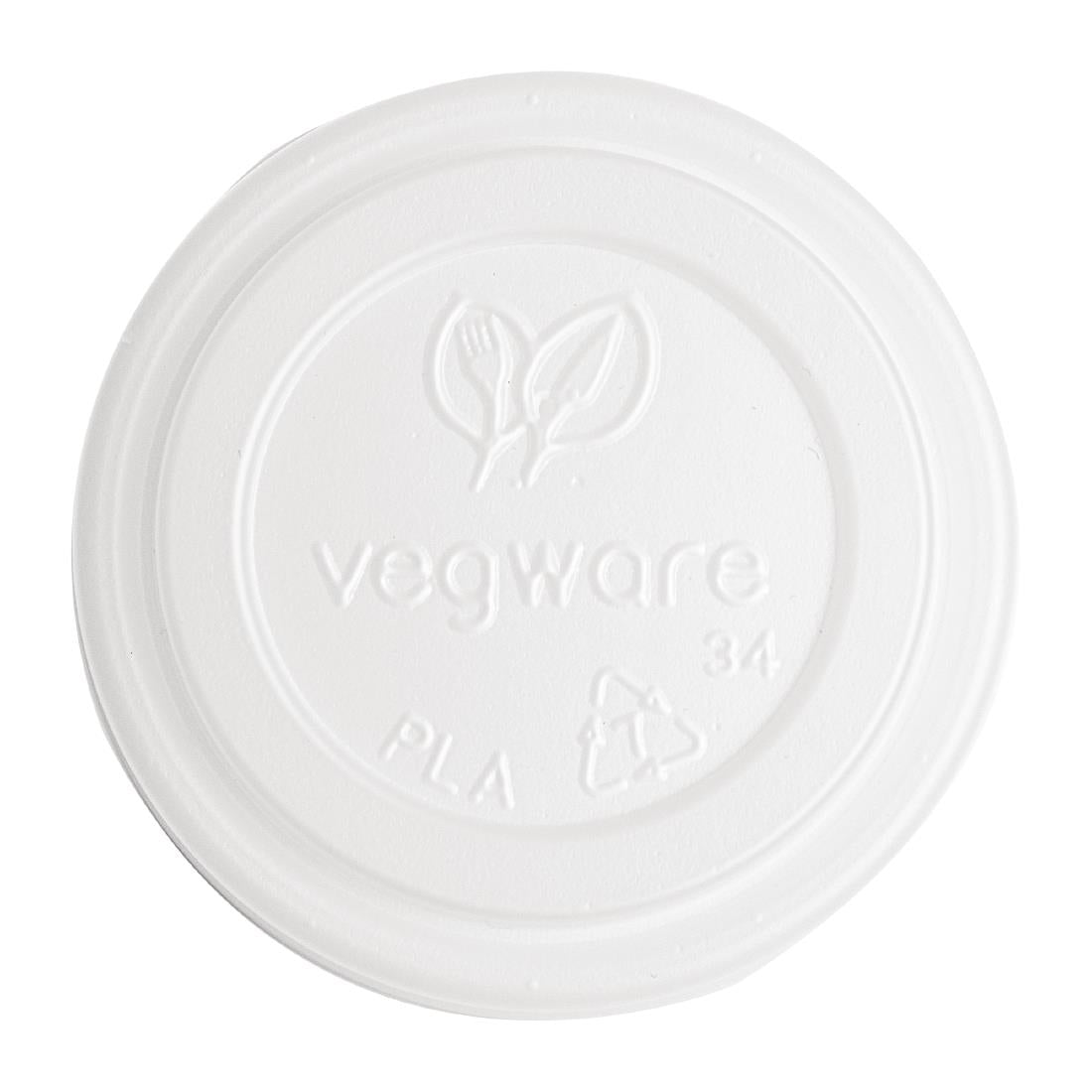 FP801 Vegware 62-serie CPLA deksels (2000 stuks)