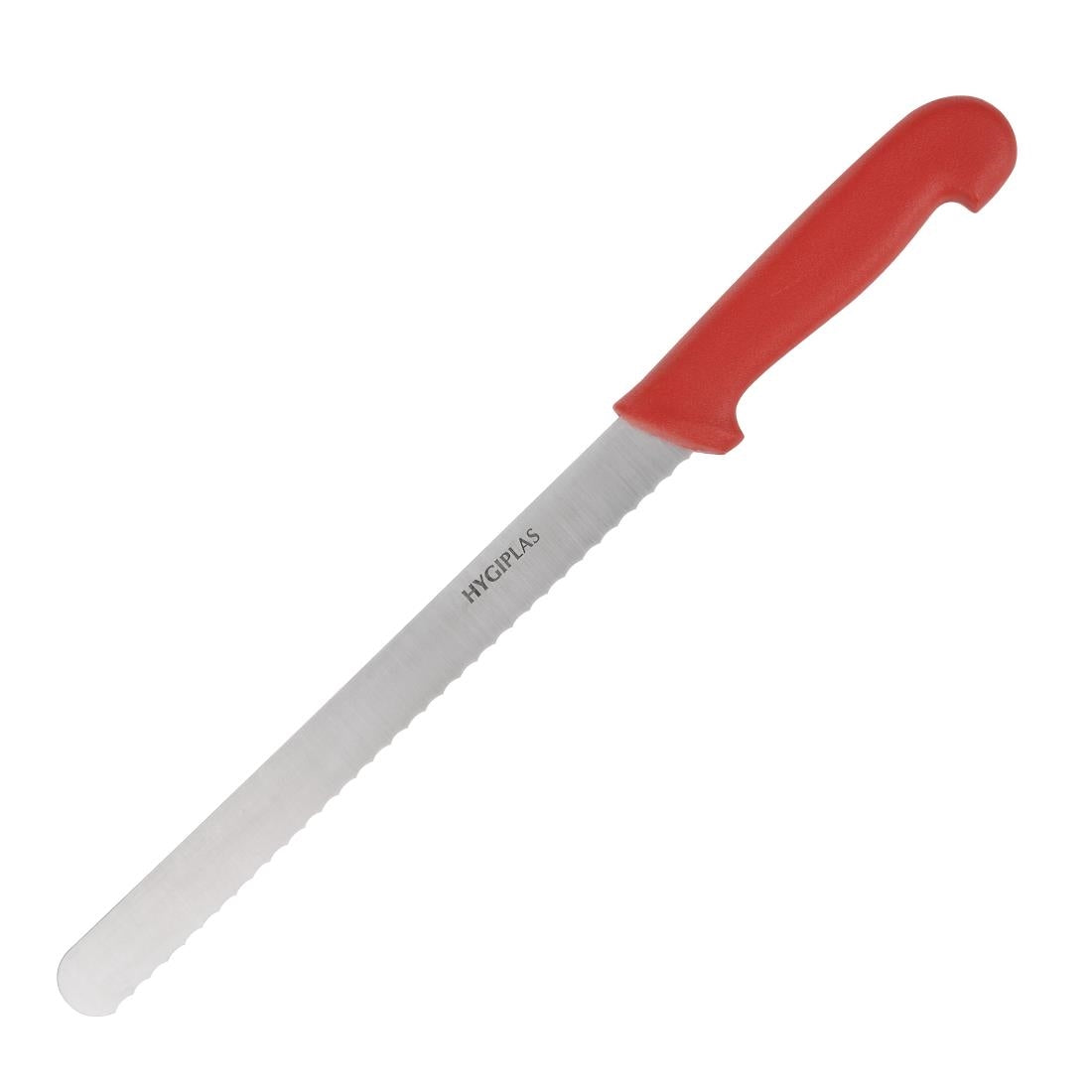 C897 Hygiplas gekarteld vleesmes 25,5cm rood