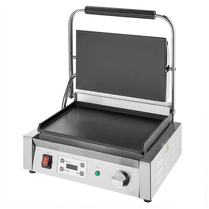 CU607 Buffalo Extra Grote Contactgrill Enkelvoudige Vlakke Plaat