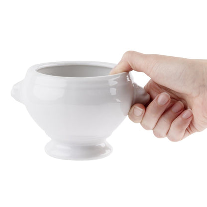 W442 Olympia Whiteware Soepkom Leeuwenkop 47,5Cl (6 Stuks)