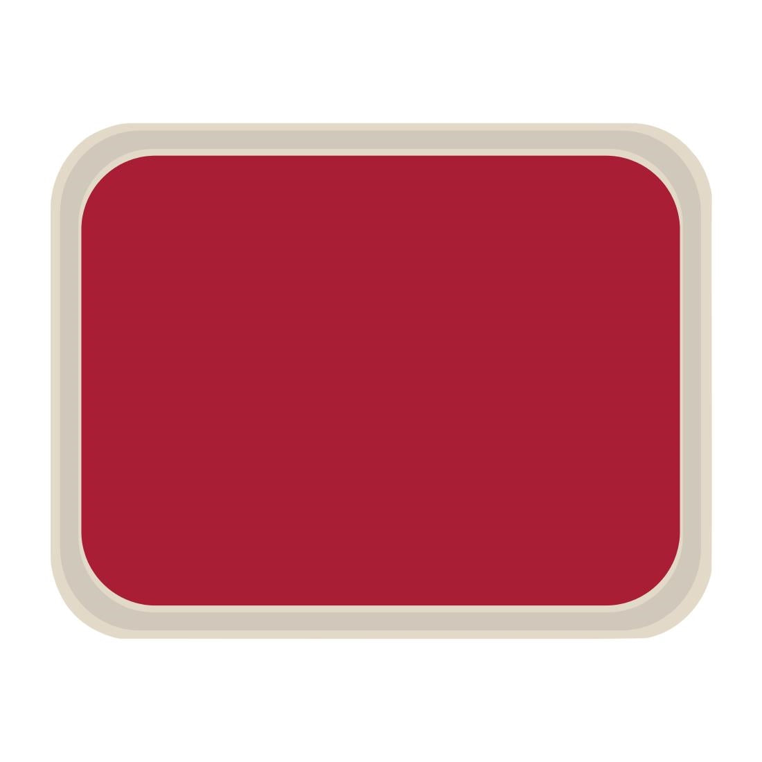 DS087 Roltex America polyester dienblad 46 x 36cm rood
