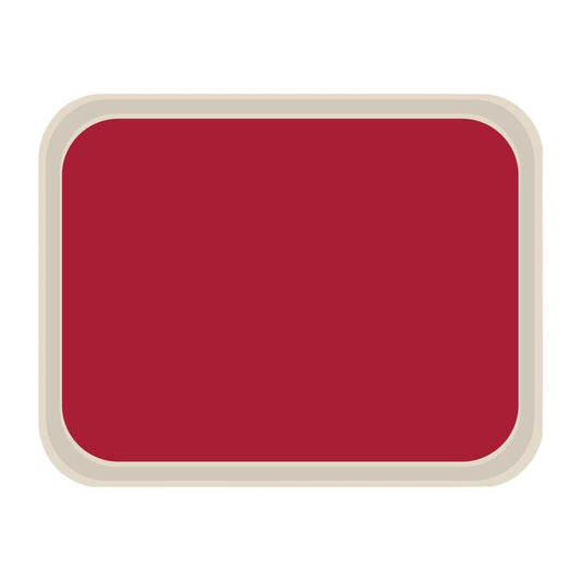 DS087 Roltex America polyester dienblad 46 x 36cm rood