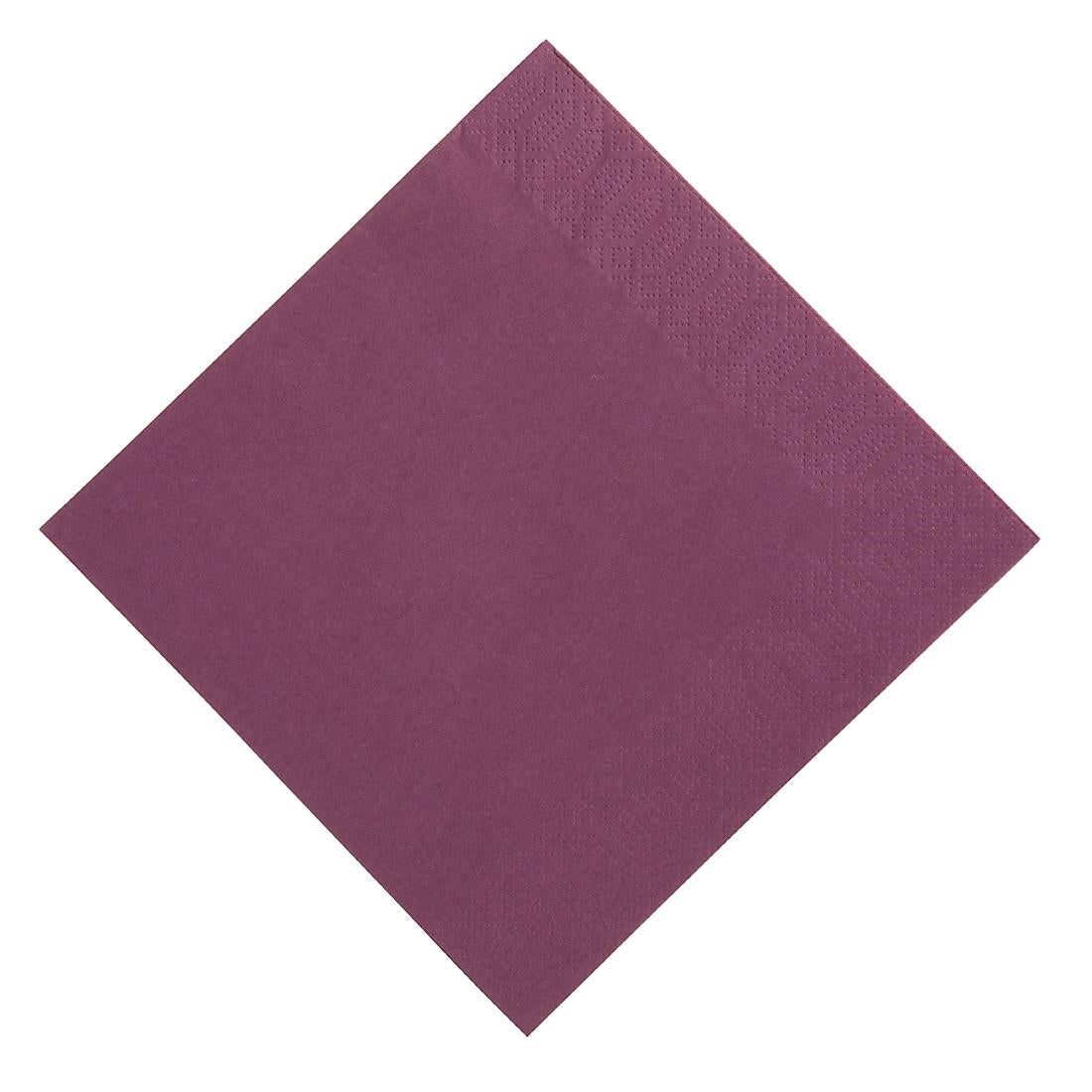 GJ117 Duni diner servet 40x40cm pruim (1000 stuks)