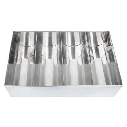 DM274 Olympia RVS bestekbak 41,5(H) x 25,5(W) x 10,5(D)cm