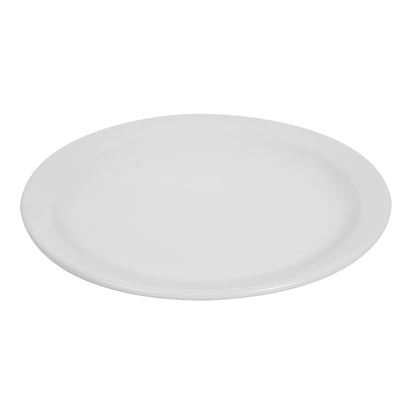 CB488 Olympia Whiteware Borden Met Smalle Rand 20,2cm (12 Stuks)
