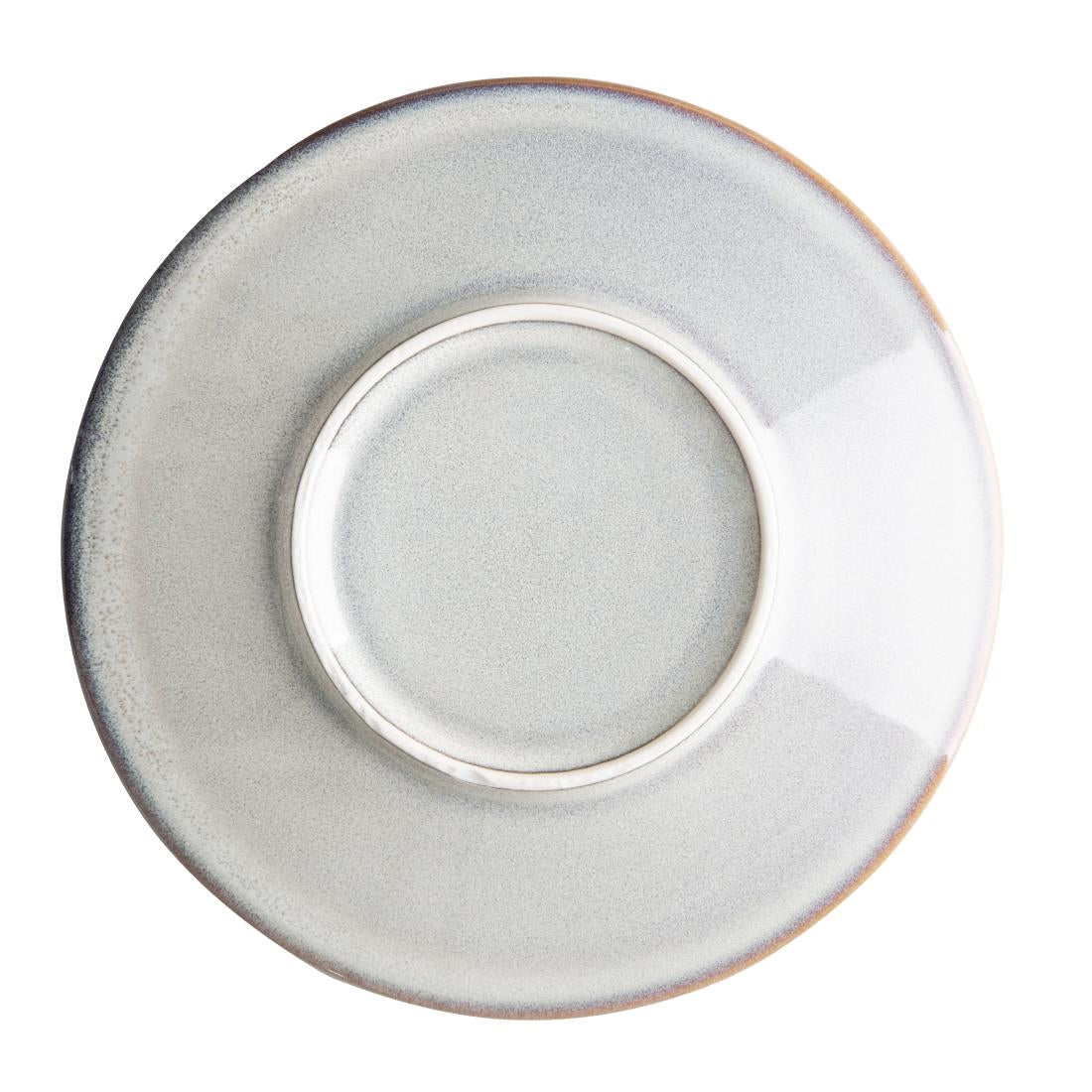FU188 Olympia Drift Grijze Effen Coupe Borden 230mm (6 Stuks)