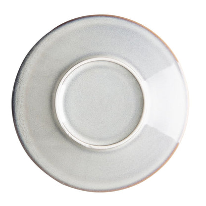 FU188 Olympia Drift Grijze Effen Coupe Borden 230mm (6 Stuks)