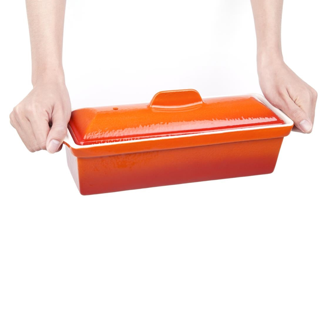 W456 Vogue paté- en terrinevorm oranje 1,7Ltr