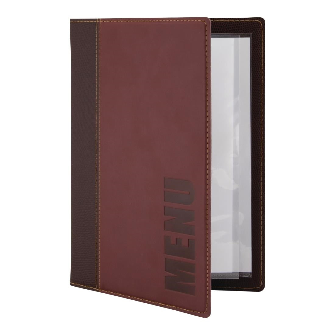 H718 Securit Trendy menumap A5 wijnrood