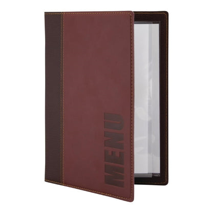H718 Securit Trendy menumap A5 wijnrood
