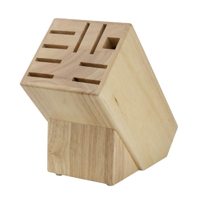 D738 Vogue houten messenblok 9 sleuven